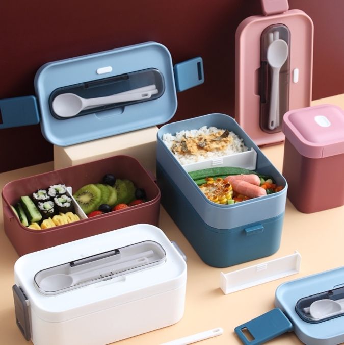 多機能二段式電子レンジ対応弁当箱