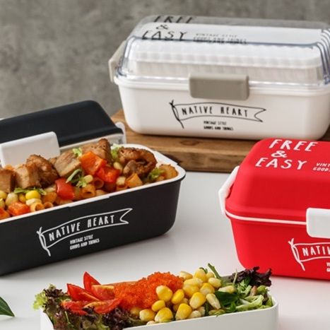 ナチュラル二段式お弁当箱