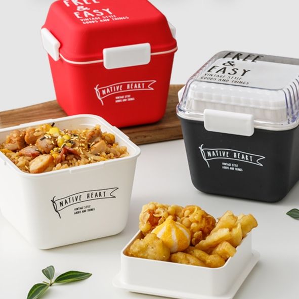 ナチュラル二段式お弁当箱