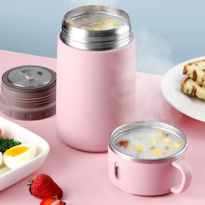 真空保温弁当箱　専用バッグ付き