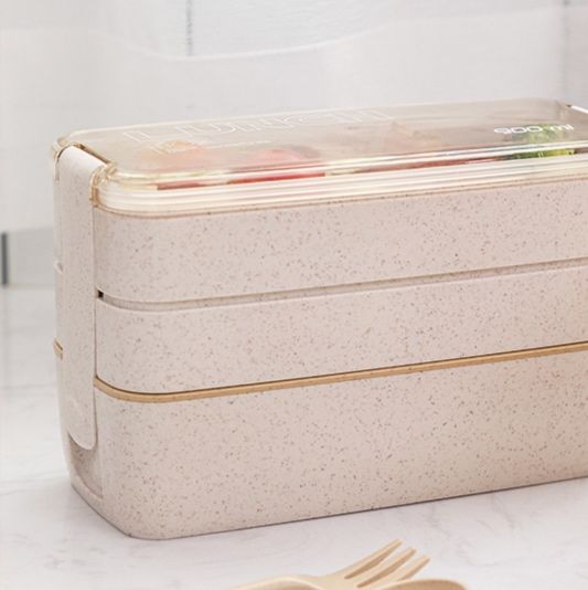 仕切り付き3段弁当箱