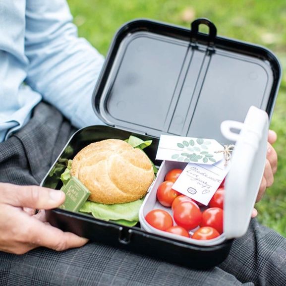 仕切り付きスリム弁当箱