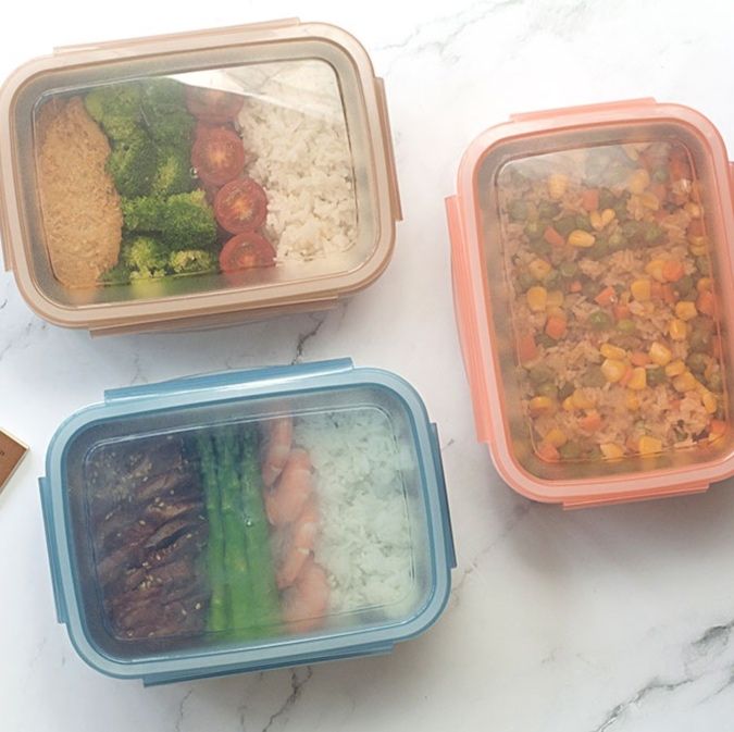 密閉式コンパクトスリム弁当箱