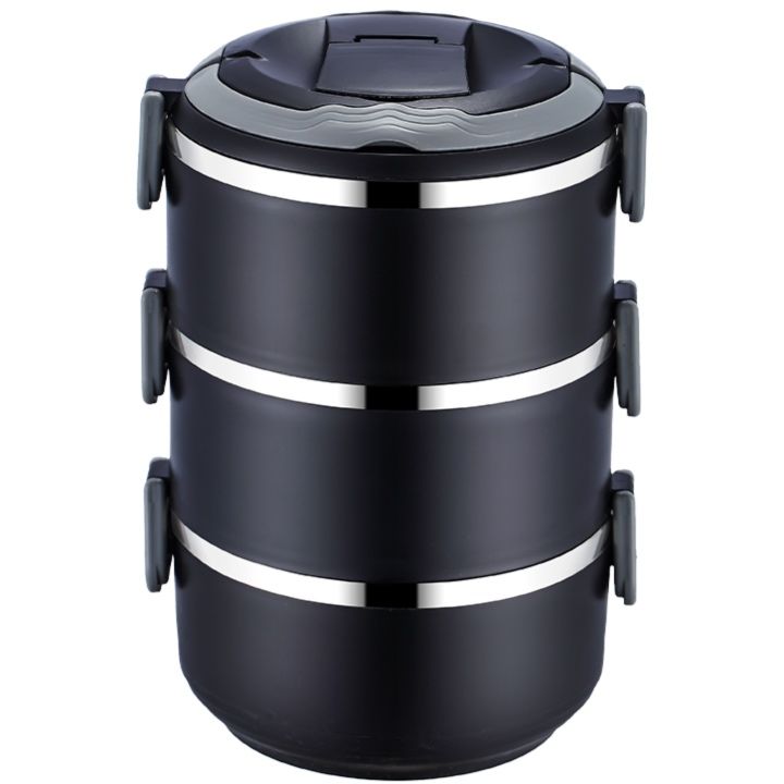 多層式真空断熱保温弁当箱