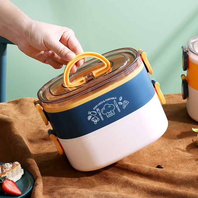 電子レンジ対応保温機能付き弁当箱