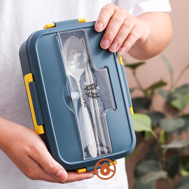 持ち運び便利な2段弁当箱