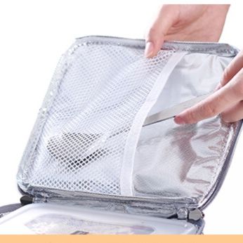 三段重ね式携帯用密閉弁当箱