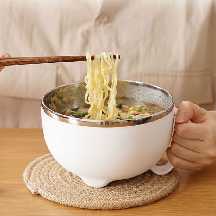 大容量麺類対応保温丼椀型弁当箱