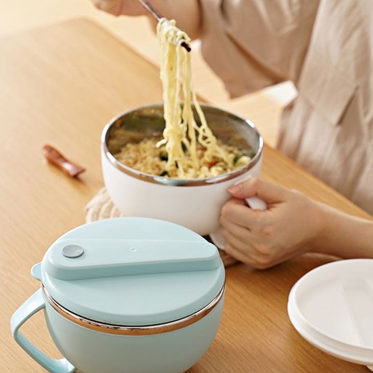 大容量麺類対応保温丼椀型弁当箱