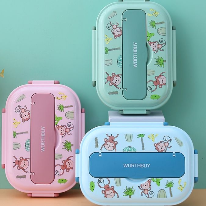 弁当箱 多機能仕切り付き密閉保温弁当箱セット