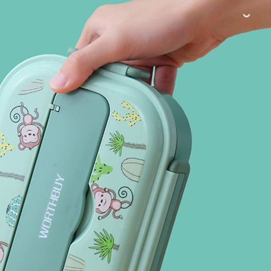 弁当箱 多機能仕切り付き密閉保温弁当箱セット