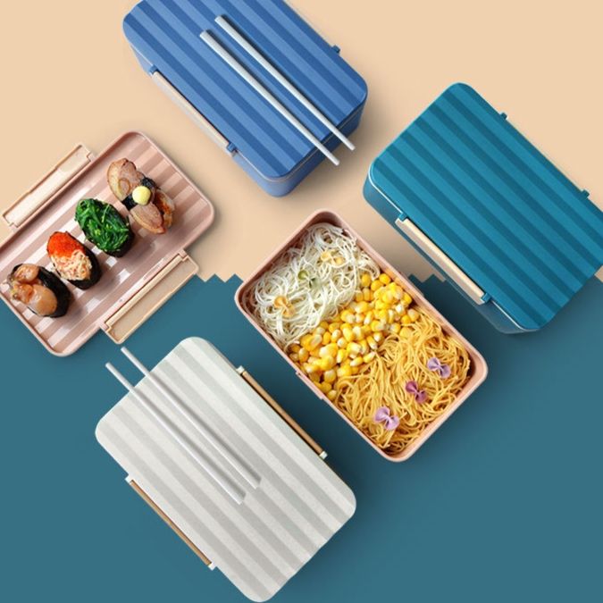 電子レンジ対応スリム弁当箱