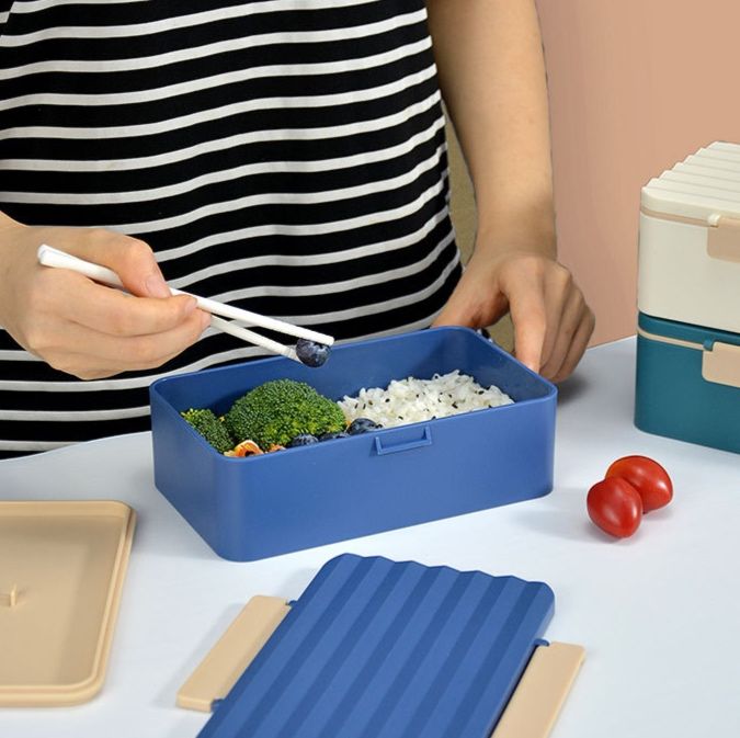 電子レンジ対応スリム弁当箱