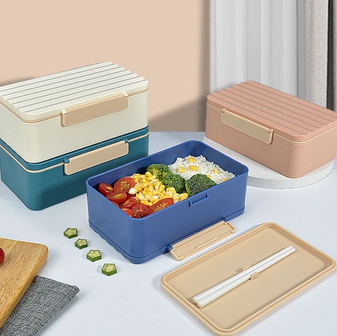 電子レンジ対応スリム弁当箱