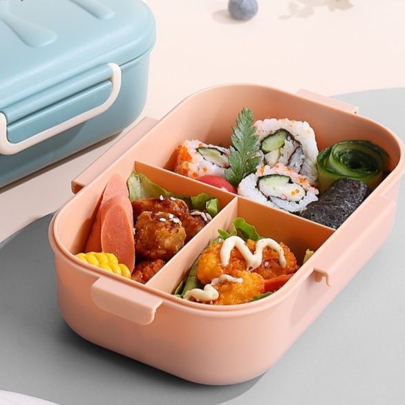 三段仕切り弁当箱
