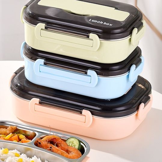 ステンレス製保温ランチボックス