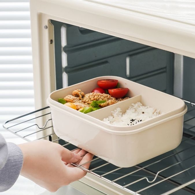 二層式レンジ対応弁当箱