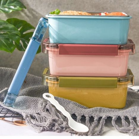 保温二段式縦型弁当箱