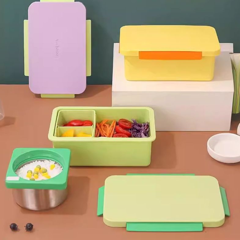 独立内盤多層仕切り保温スリム弁当箱