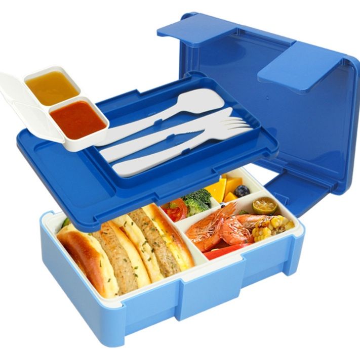 二段式仕切り付きレンジ対応弁当箱