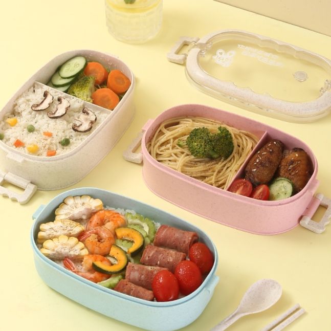 仕切り付きスリム弁当箱