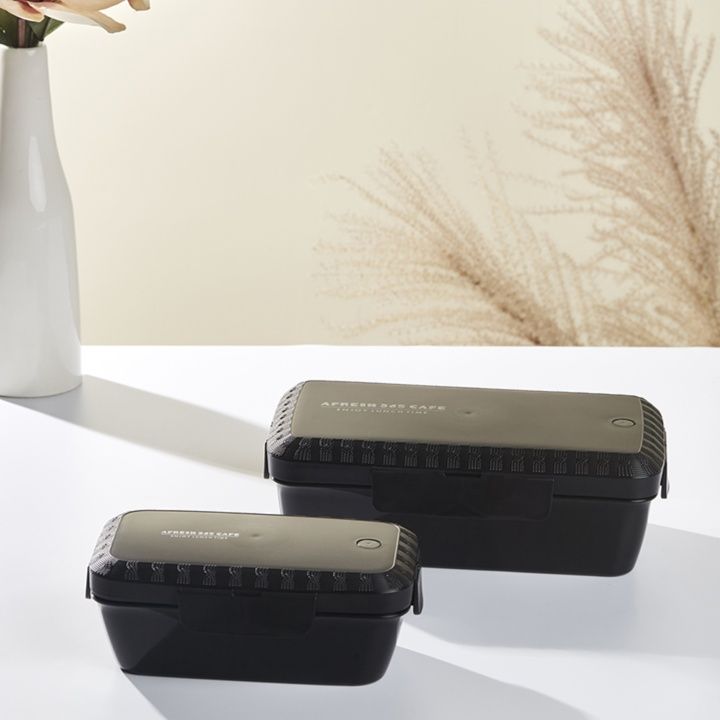 二段仕切り付き電子レンジ対応弁当箱