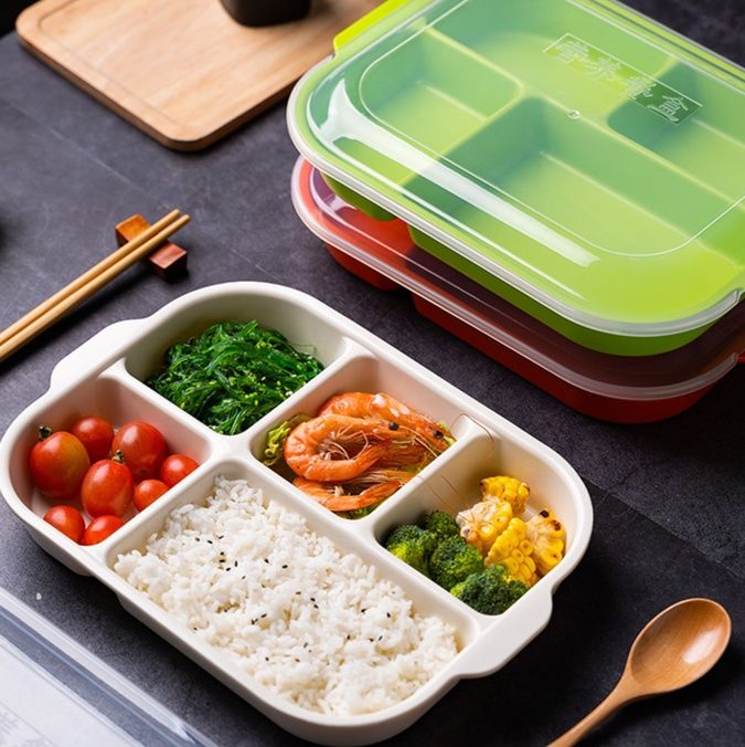 三仕切りスリム弁当箱