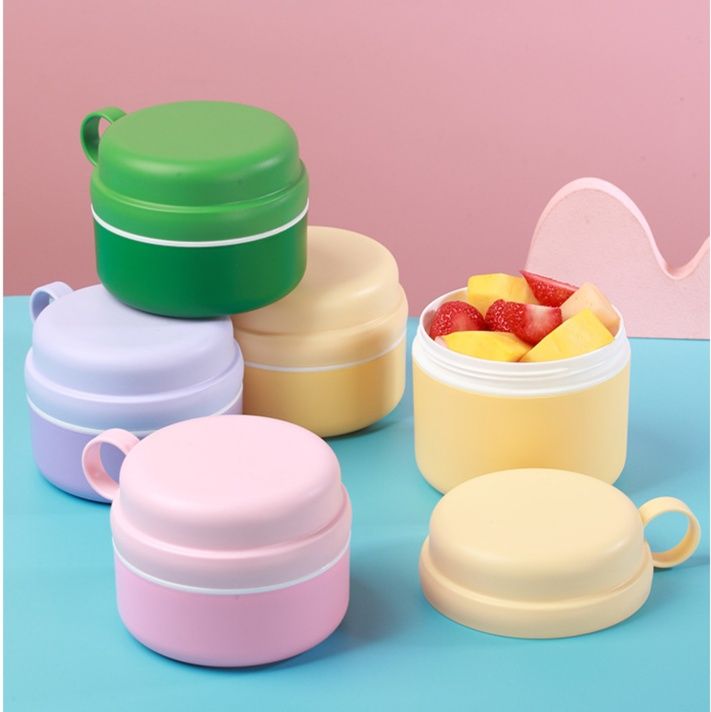 持ち手付き丸型レンジ対応弁当箱