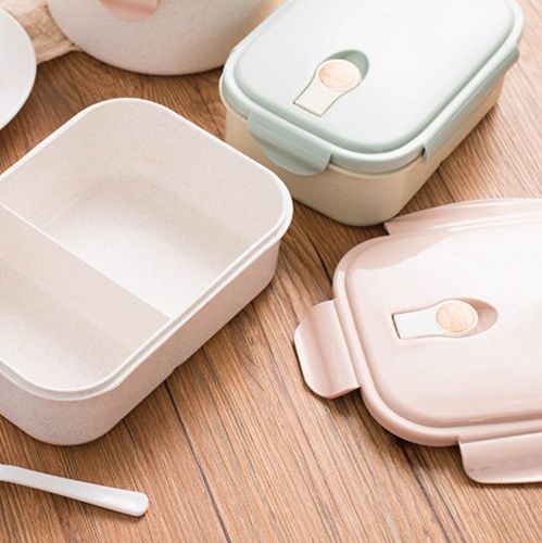 仕切り付き電子レンジ対応弁当箱