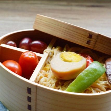 天然木製弁当箱