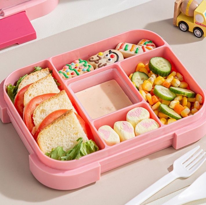 仕切り付きスリム弁当箱