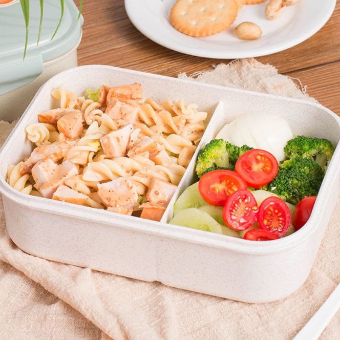 仕切り付き電子レンジ対応弁当箱