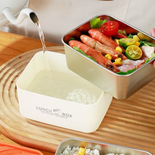 ステンレス密封弁当箱