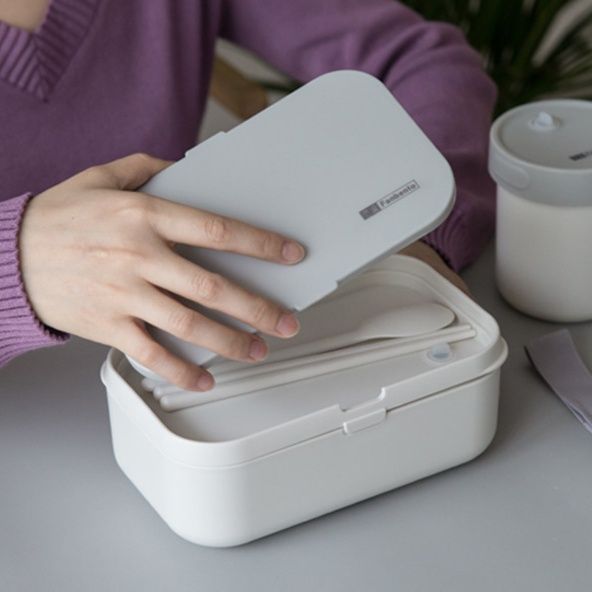 仕切り付き電子レンジ対応弁当箱