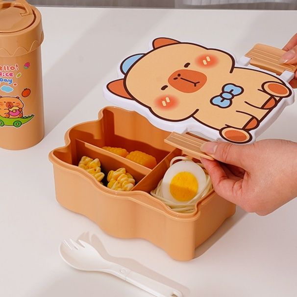 キャラクター型レンジ対応弁当箱