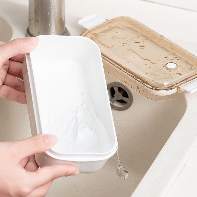 仕切り付き電子レンジ対応弁当箱