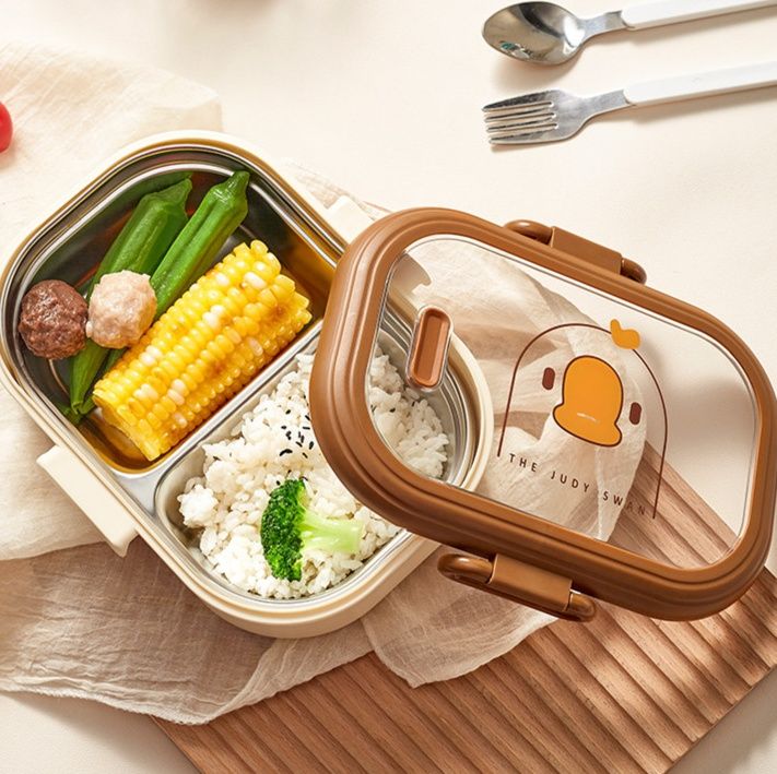 仕切り付き保温弁当箱