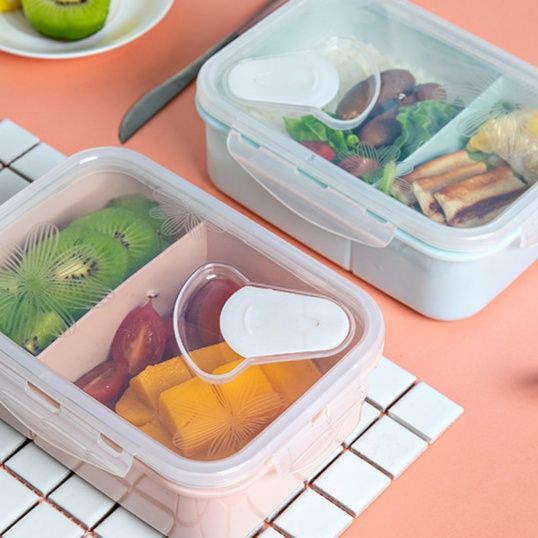 仕切り付き密閉式電子レンジ対応弁当箱