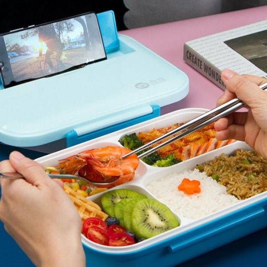 保温袋付きレンジ対応弁当箱