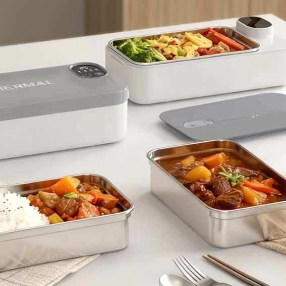 電熱保温弁当箱