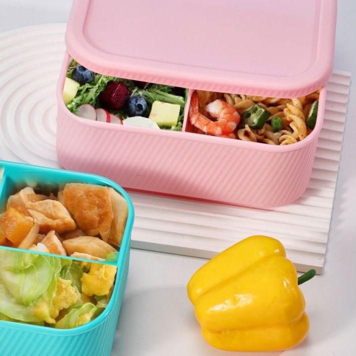 仕切り付き電子レンジ対応弁当箱