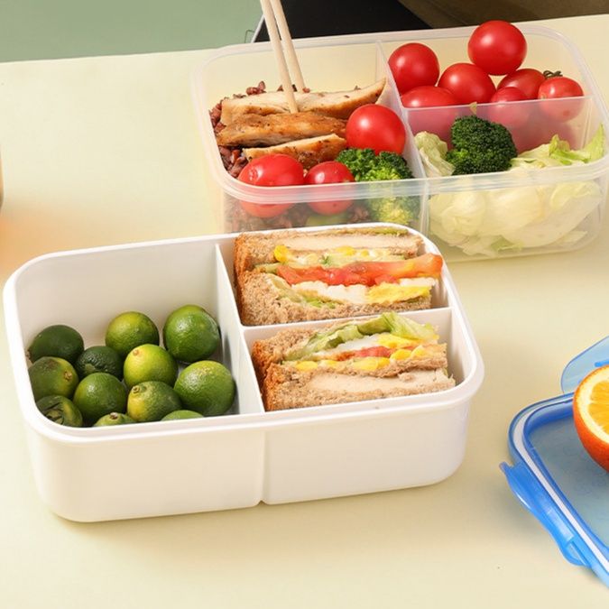 電子レンジ対応仕切り付き弁当箱
