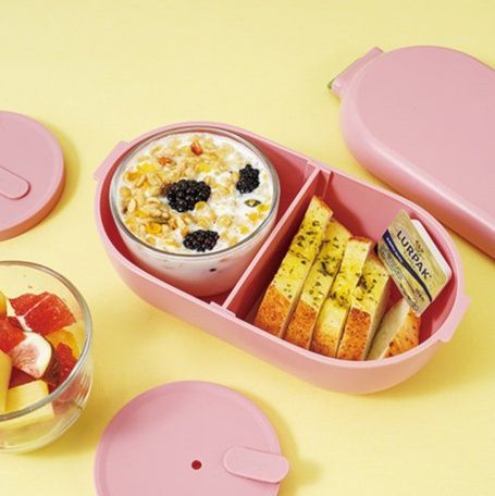 仕切り付き電子レンジ対応弁当箱