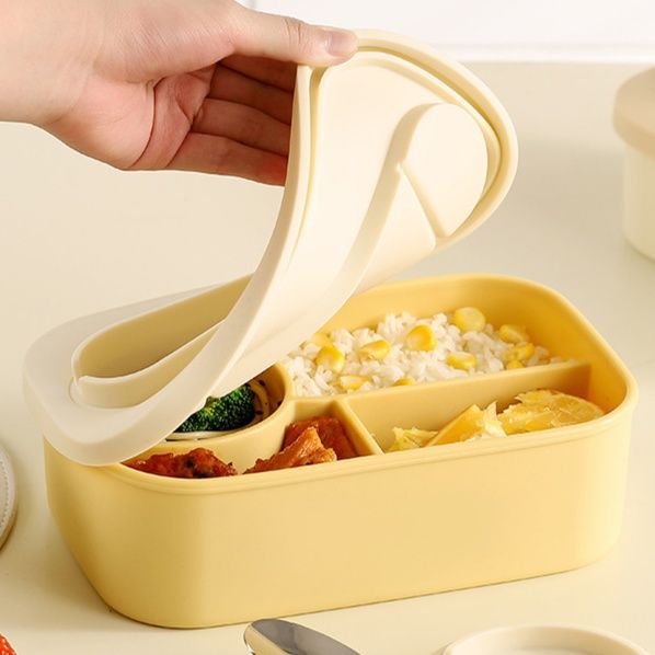 仕切り付き密閉レンジ対応弁当箱