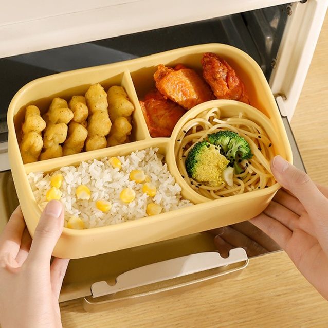 仕切り付き密閉レンジ対応弁当箱