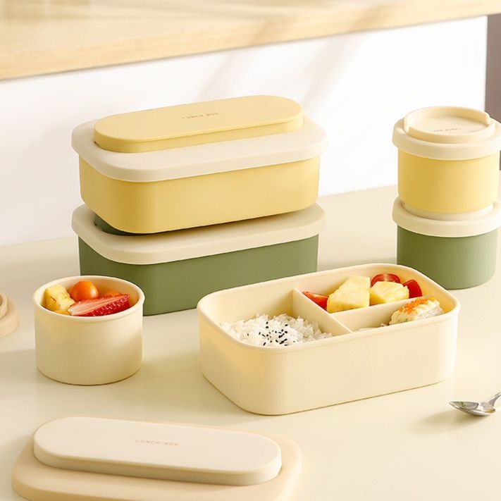 仕切り付き密閉レンジ対応弁当箱