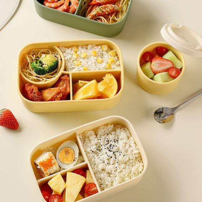 仕切り付き密閉レンジ対応弁当箱
