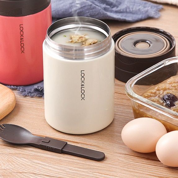 真空断熱構造スープジャー型保温弁当箱