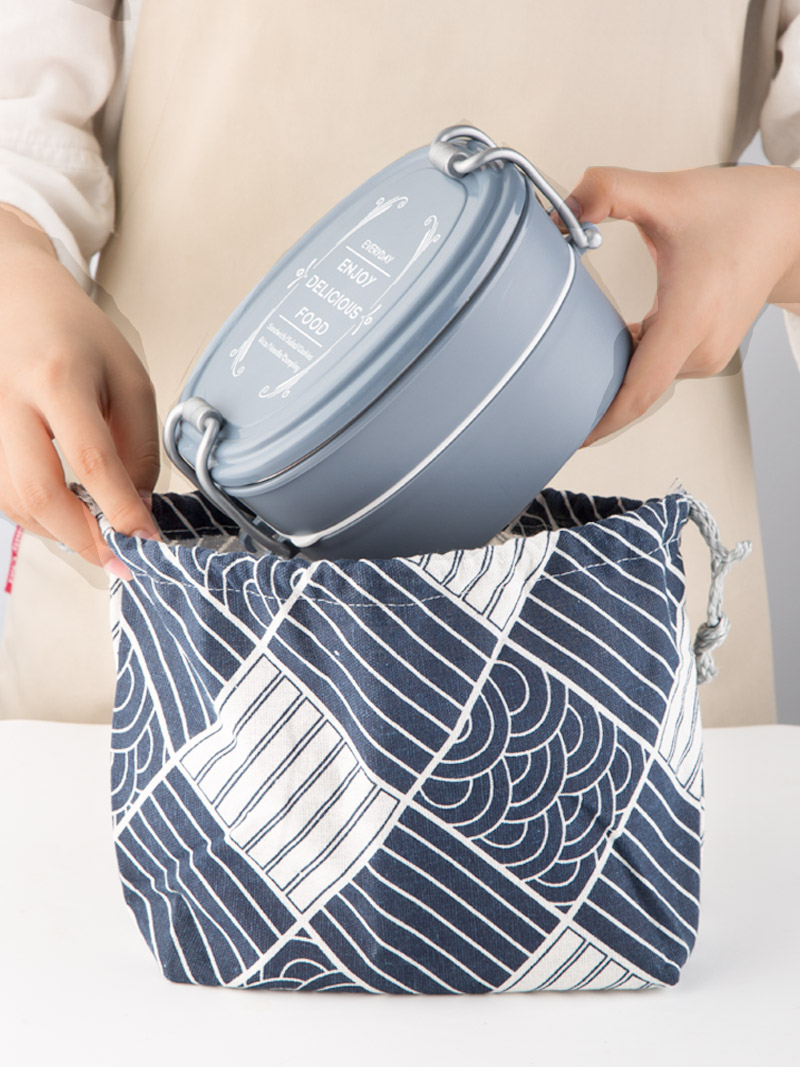 二段式ステンレス保温弁当箱