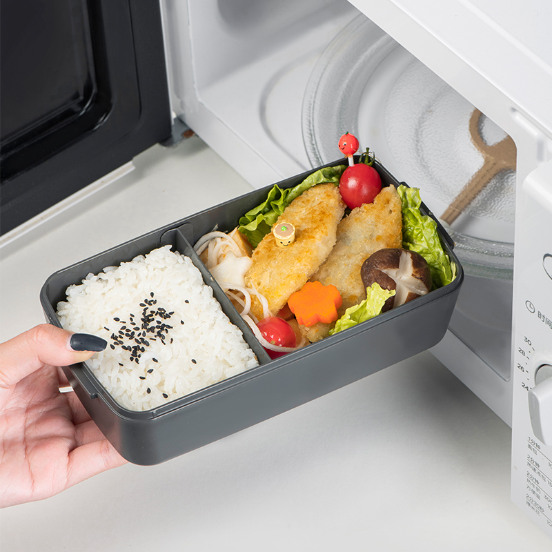 レンジ温め対応仕切り付き弁当箱